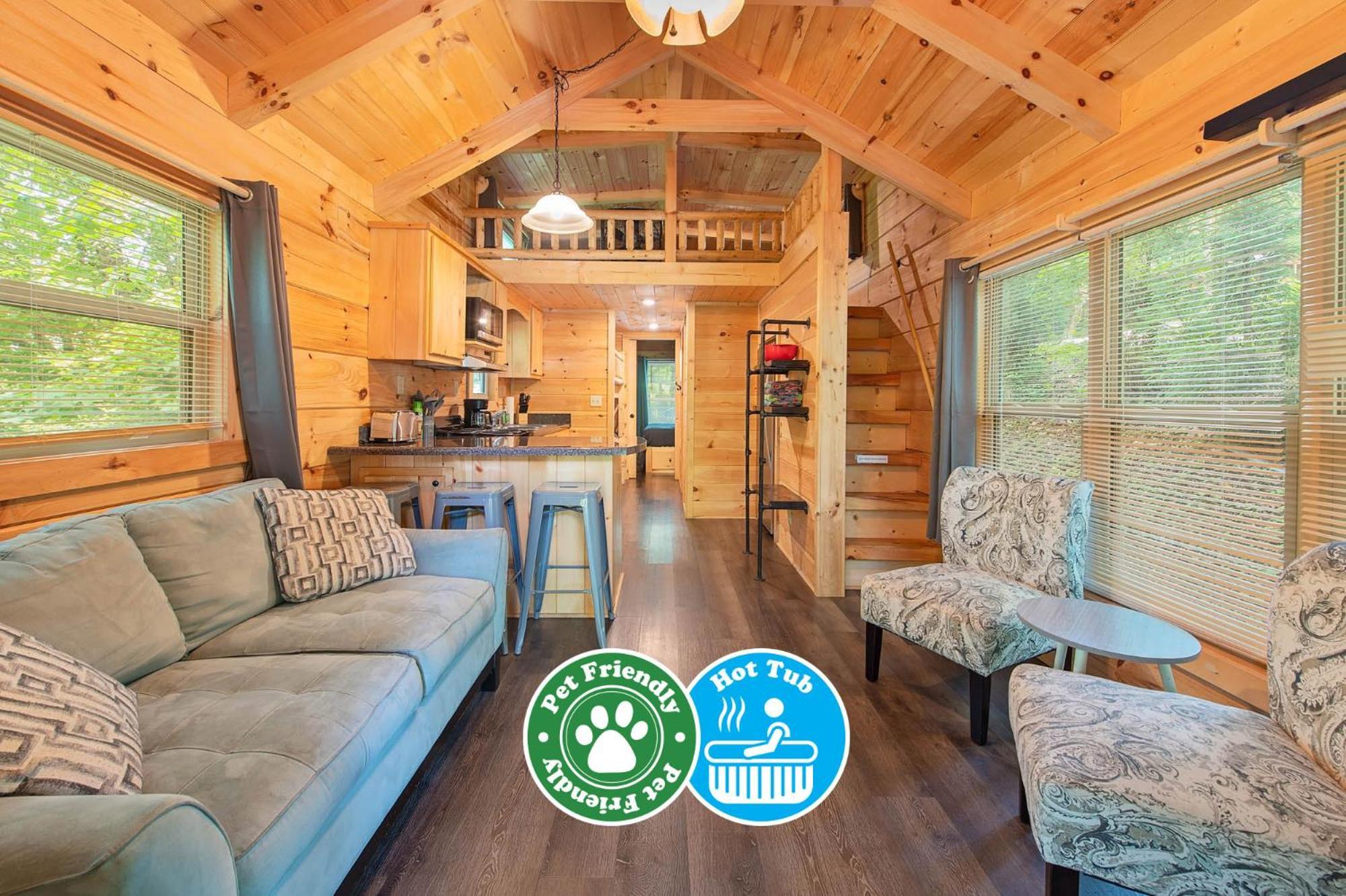 Eden Cabin Forested Tiny Home On Lookout Mtn 채터누가 외부 사진